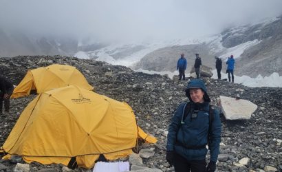Sleep at Everest Base Camp Tent with Khumbu glacier view