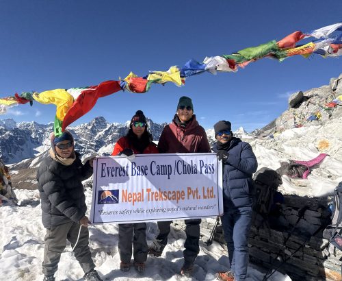 Everest Region Trek with lead guide Ajit