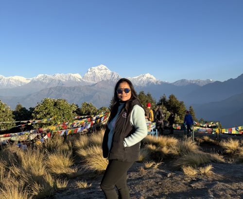 Bunu Tamang during Ghorepani Poon Hill Trek