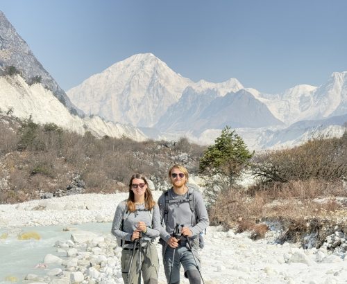 Guests of Nepal Trekscape during Manaslu Circuit Trek