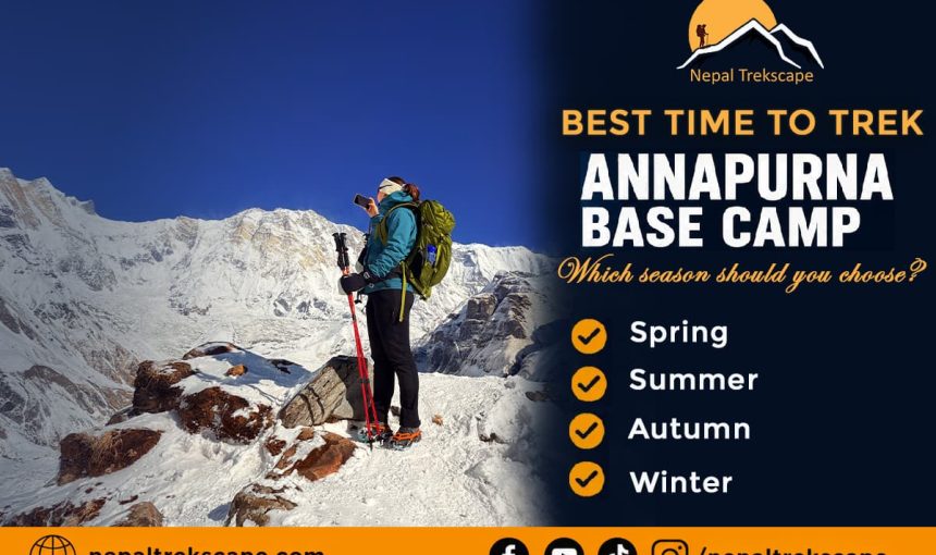 Best Time for Annapurna Base Camp Trek: Detailed Guide by season (2026)